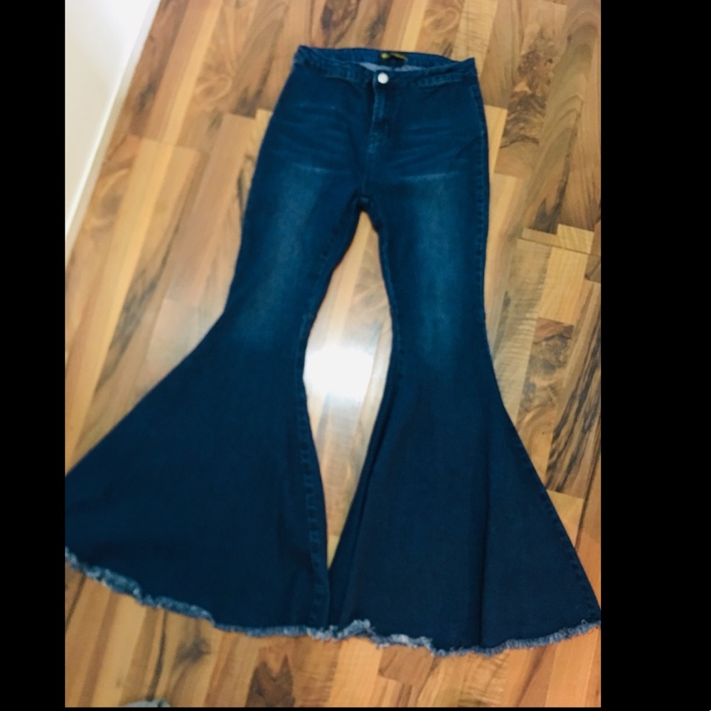 Blue Jean Bell Bottoms